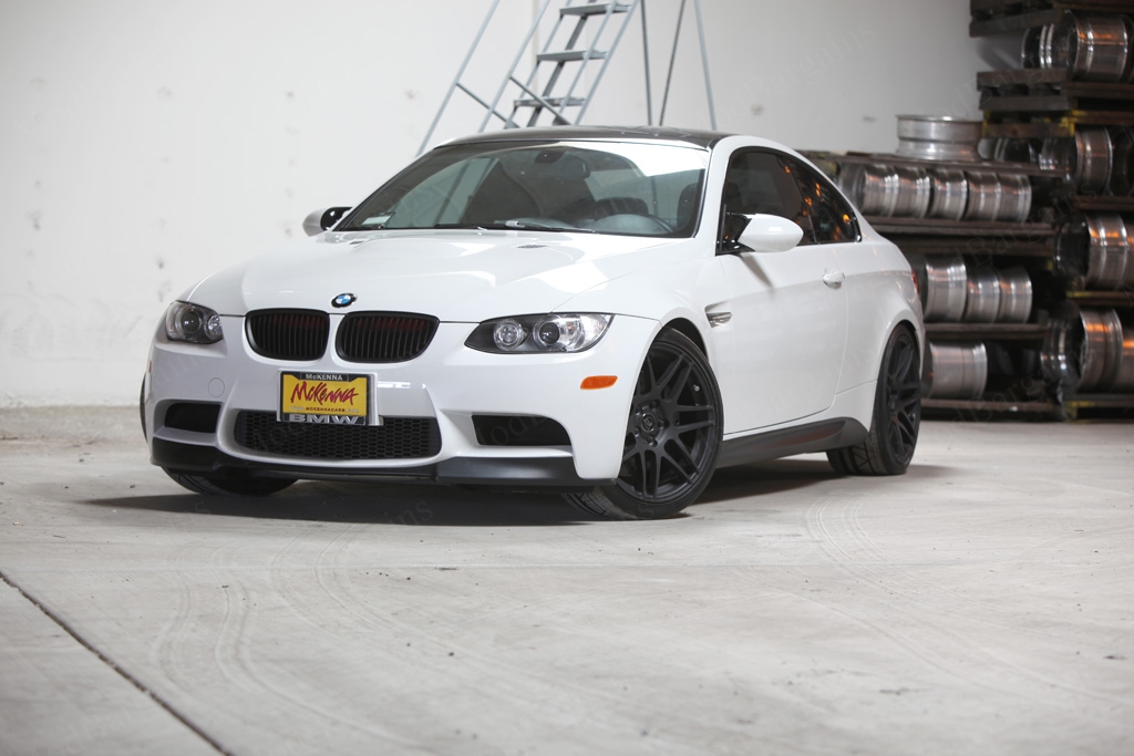 Bmw 135i Matte Black. Matte Black Forgestar F14