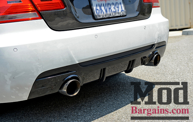 Carbon Fiber Rear Diffuser For 2007 12 Bmw 335i [e92] Performance Style For M Sport Bmdi9213