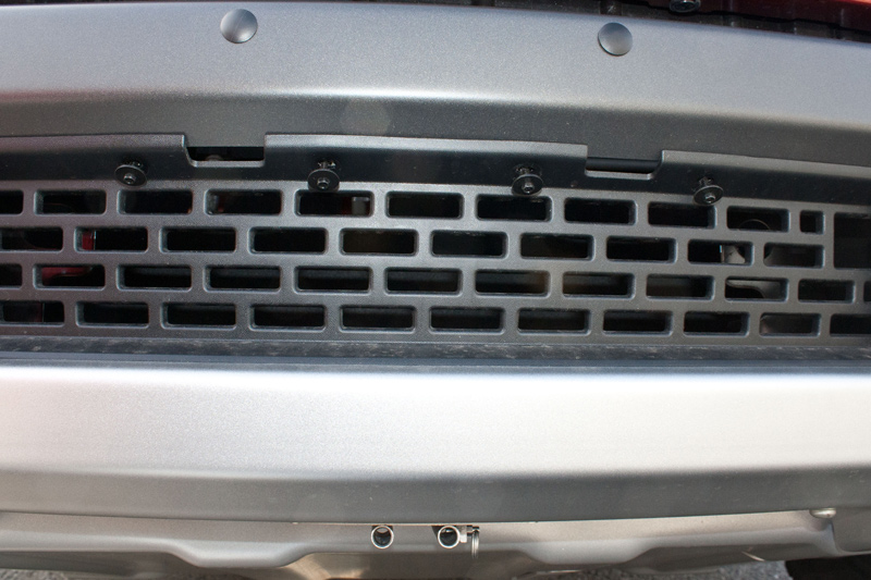 2014 Ford F150 Front License Plate Bracket Installation