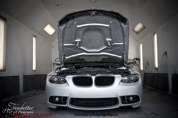 M3 Replica Front Bumper For 2007 2010 Bmw 3 Series Coupeconvertible E92e93 6062