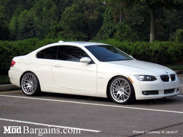VMR VB3 Super Silver on BMW E92 3 Series