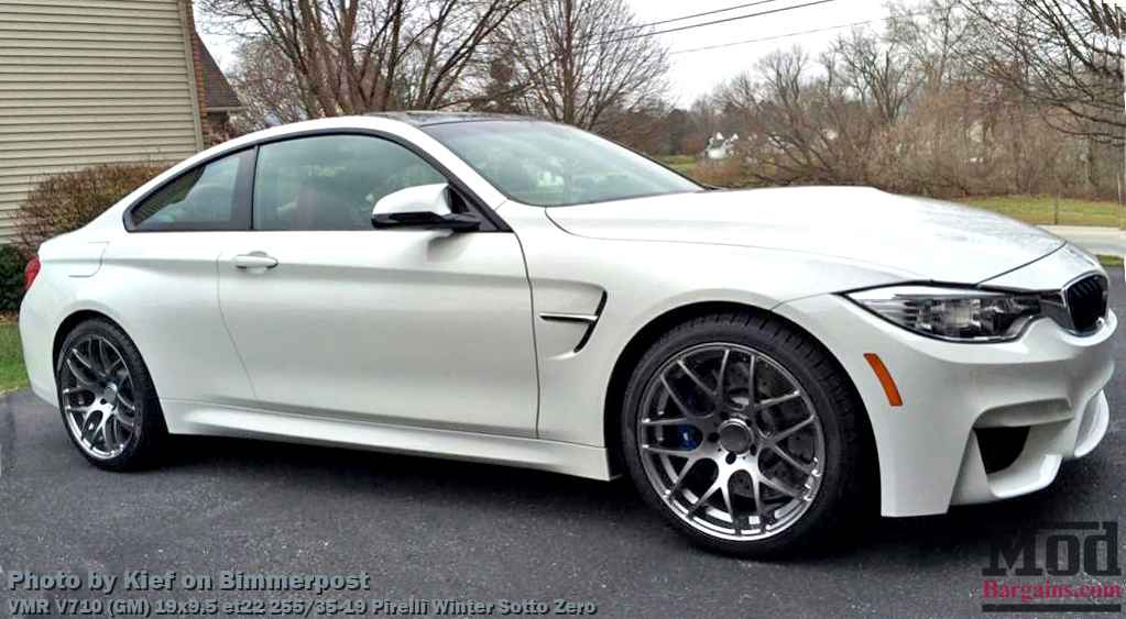VMR V710 Wheels on BMW M4 F82 Alpine White Gunmetal Wheels VMR V710 Wheels on BMW M4 F82 Alpine White Gunmetal Wheels