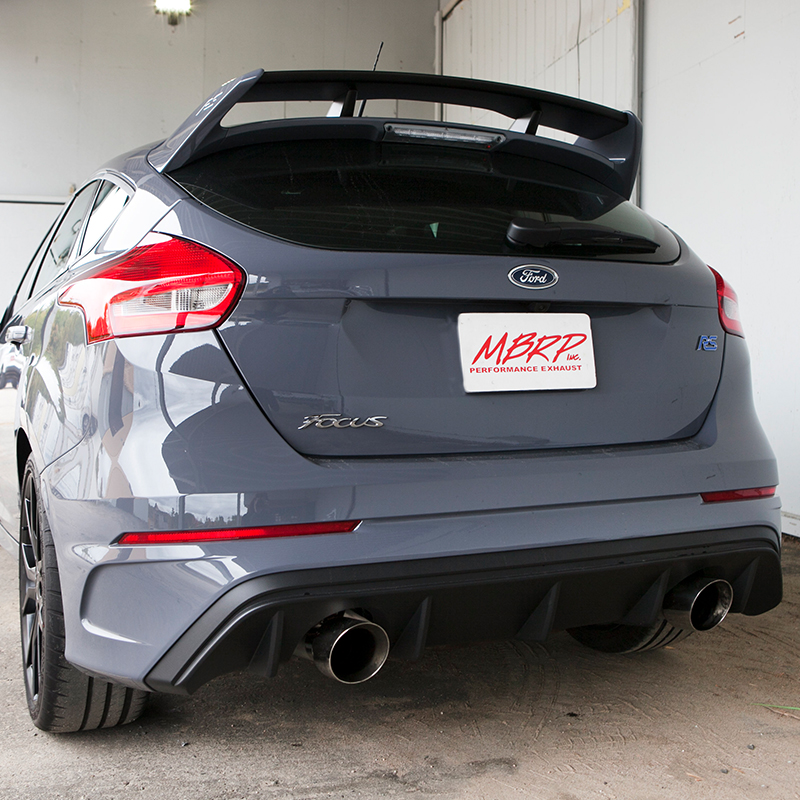 MBRP Installer Series Cat-Back Exhaust for 2016+ Ford Focus RS (S4203AL)