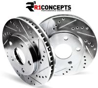 R1 Concepts E-Line Drilled/Slotted Brake Rotors