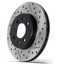 StopTech Drilled/Slotted Rotors: Infiniti G35/G37