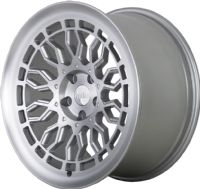 Radi8 R8A10 Wheels in Matte Silver for Nissan 18in 5x114.3mm
