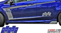 Side Skirt Splitters for 2014+ Ford Fiesta ST [MK 7.5 JA8 ST180] by Rally Innovations