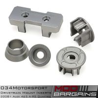 034Motorsport Billet Drivetrain Insert Package for B8 A4 though RS5 & Q5 or A8 Audi Vehicles