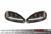 Morimoto XB LED Headlights - (2005-2013 C6 Corvette)