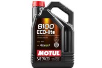 Motul 8100 Eco-Lite 0W-20 Oil 5 Liter Container 104983